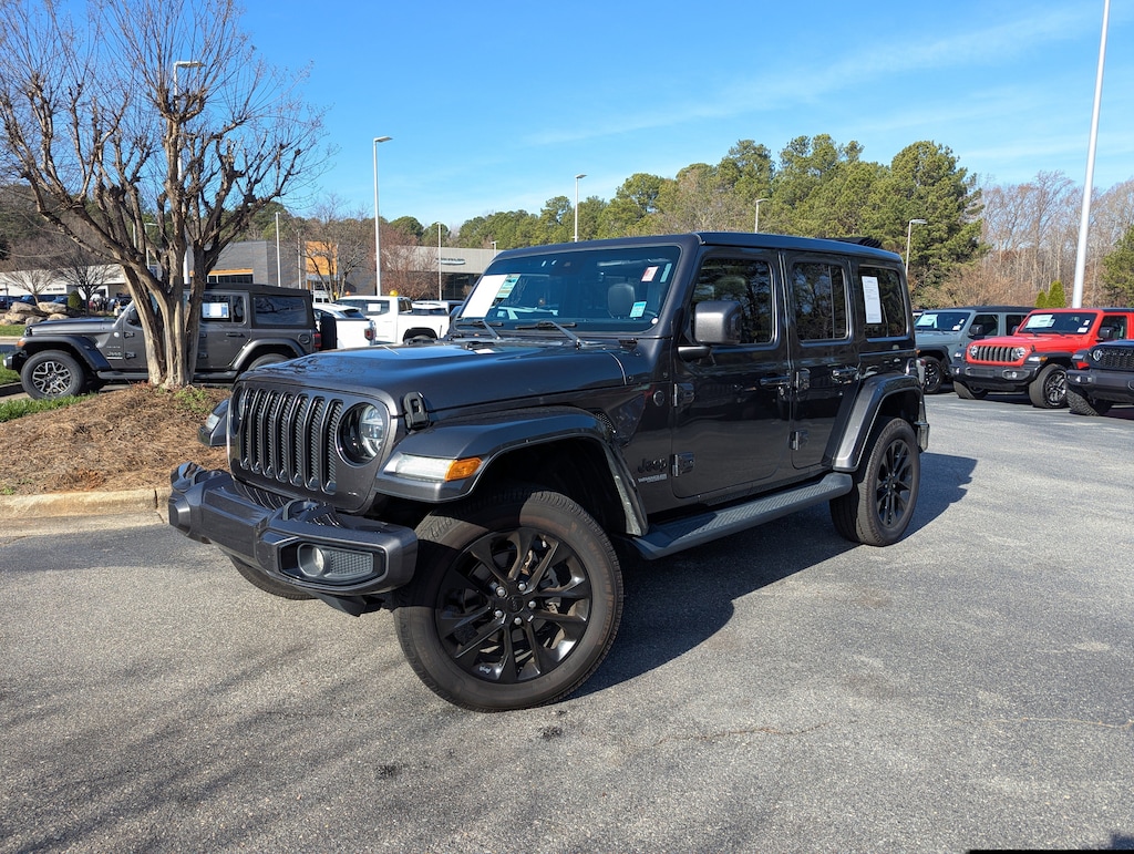 Used 2021 Jeep Wrangler Sahara High Altitude Unlimited Sahara High Altitude 4x4