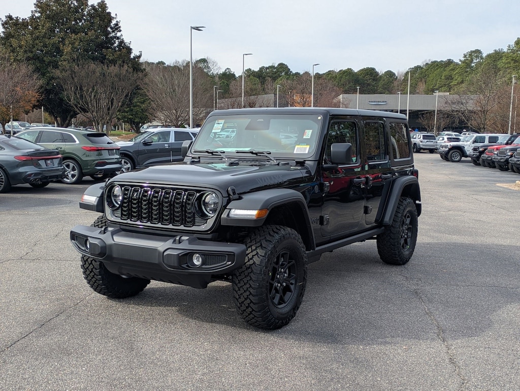 New 2026 Jeep Wrangler 4-DOOR WILLYS Sport Utility