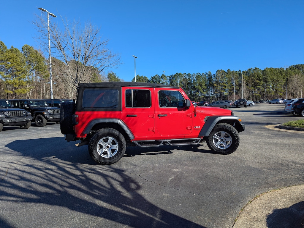 Used 2018 Jeep Wrangler Unlimited Sport S Sport S 4x4