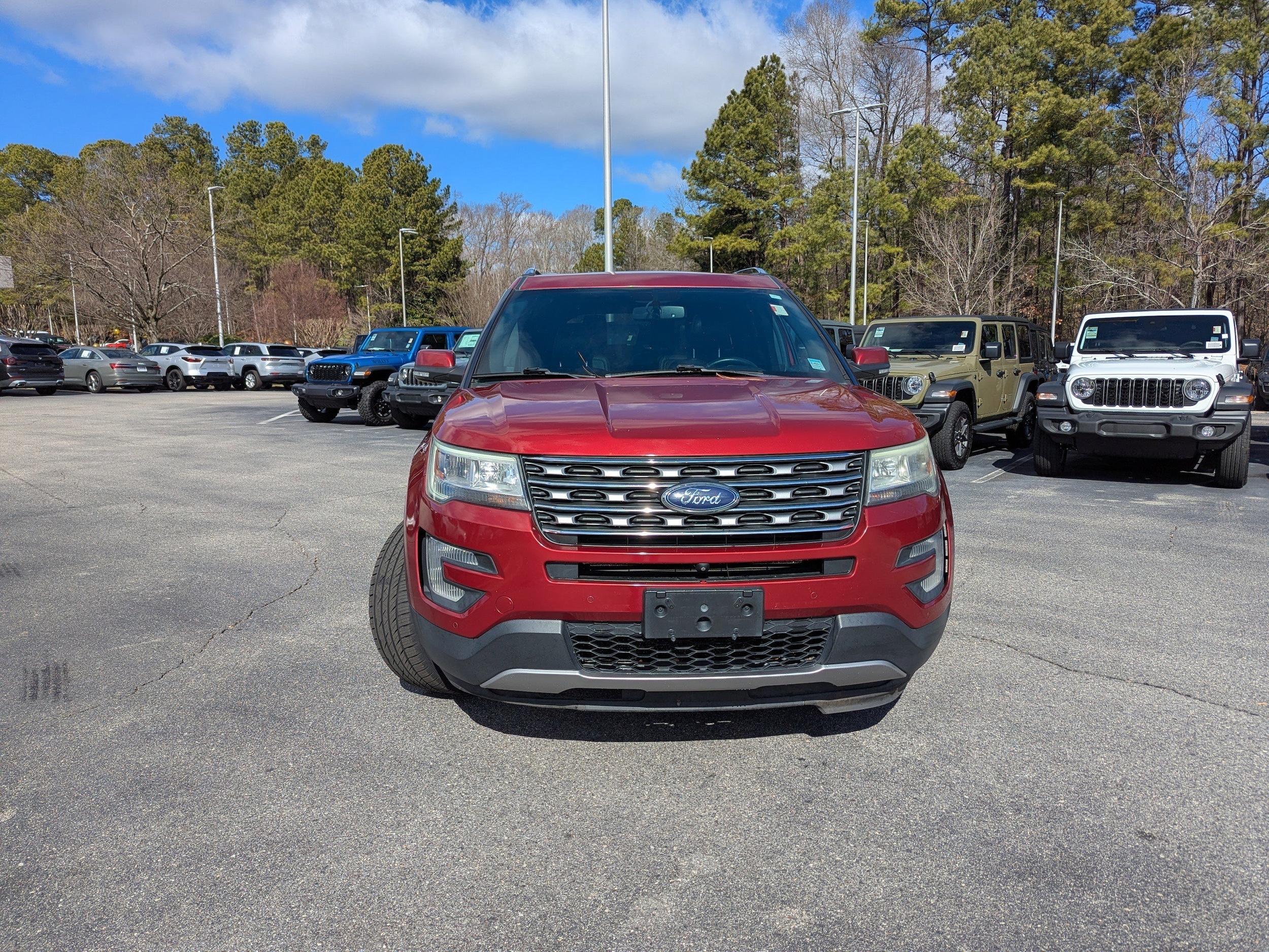 Used 2017 Ford Explorer Limited with VIN 1FM5K8FH3HGC09162 for sale in Apex, NC