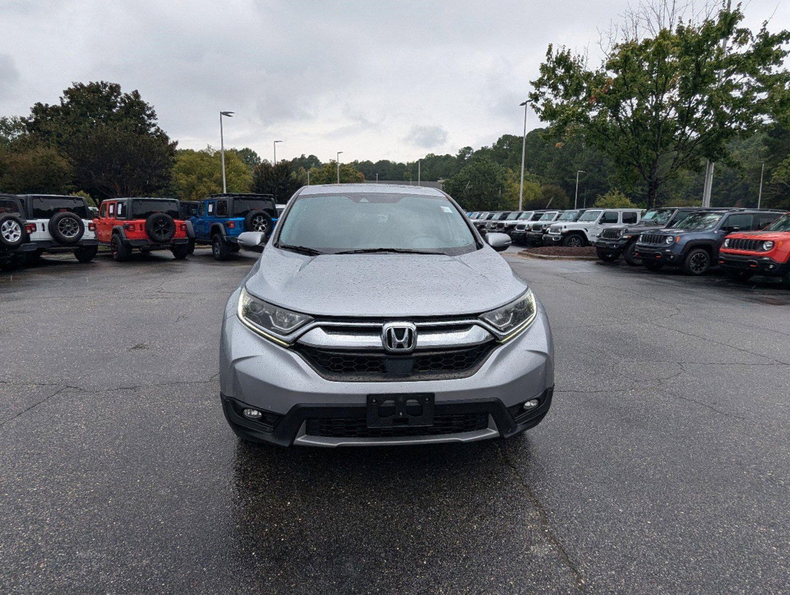 Used 2019 Honda CR-V EX-L with VIN 7FARW2H8XKE021944 for sale in Apex, NC