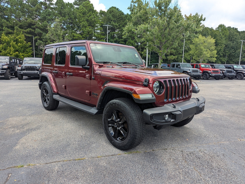 Certified 2021 Jeep Wrangler Sahara Altitude Unlimited Sahara Altitude 4x4