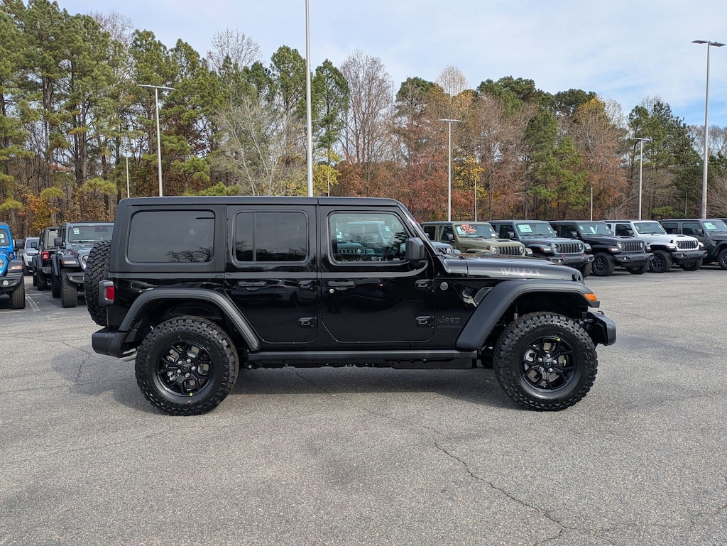 New 2026 Jeep Wrangler 4-DOOR WILLYS Sport Utility