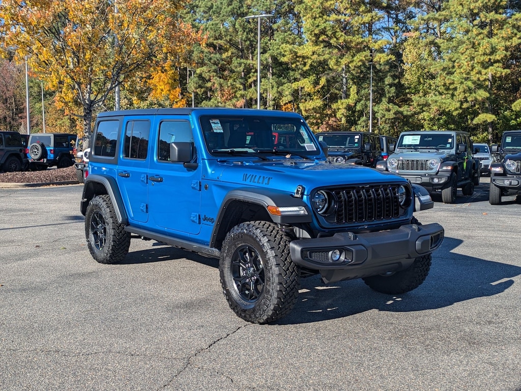 New 2026 Jeep Wrangler 4-DOOR WILLYS Sport Utility