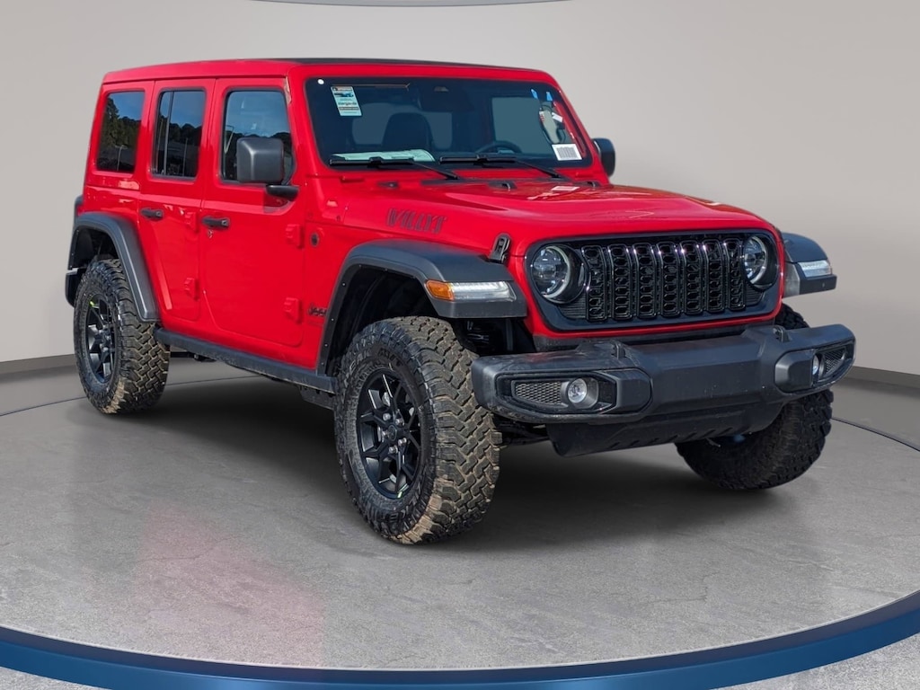 New 2026 Jeep Wrangler 4-DOOR WILLYS Sport Utility