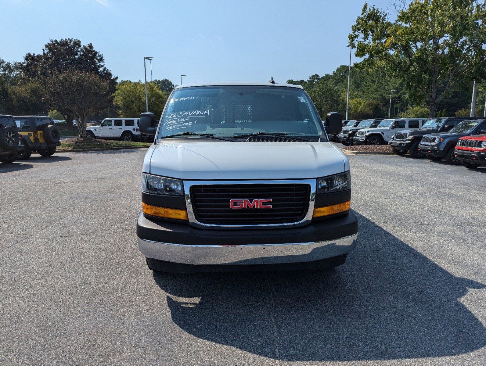 Used 2022 GMC Savana Cargo Work Van with VIN 1GTW7AFP3N1244985 for sale in Apex, NC