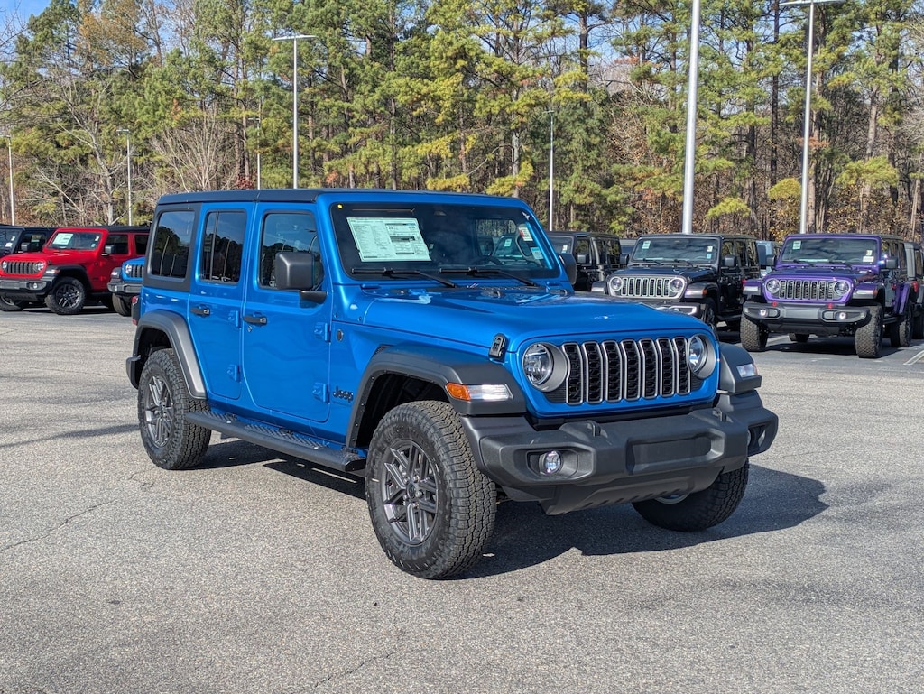 New 2026 Jeep Wrangler 4-DOOR SPORT S Sport Utility
