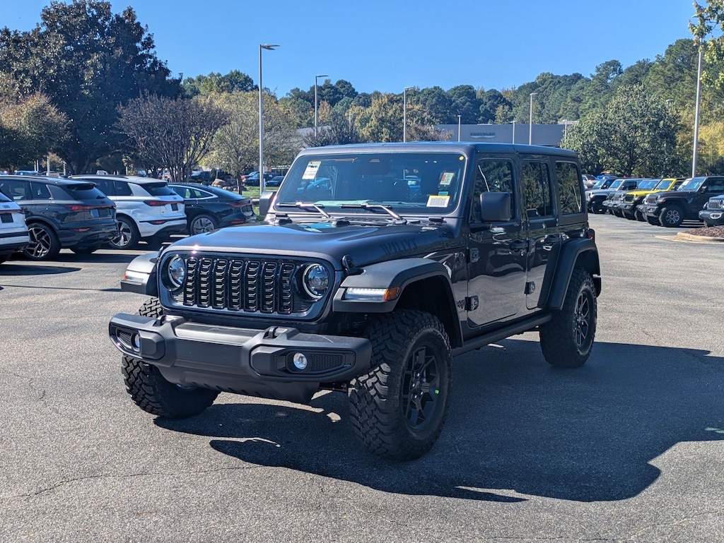 New 2026 Jeep Wrangler 4-DOOR WILLYS Sport Utility