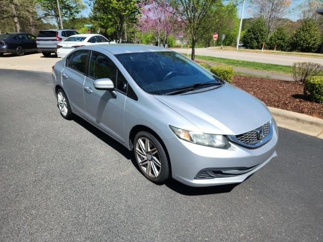 Used 2014 Honda Civic LX with VIN 2HGFB2F58EH525556 for sale in Cary, NC