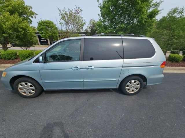Used 2002 Honda Odyssey EX with VIN 2HKRL18602H586377 for sale in Cary, NC