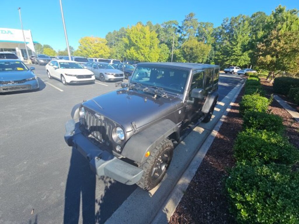 Used 2017 Jeep Wrangler JK Unlimited Sport SUV