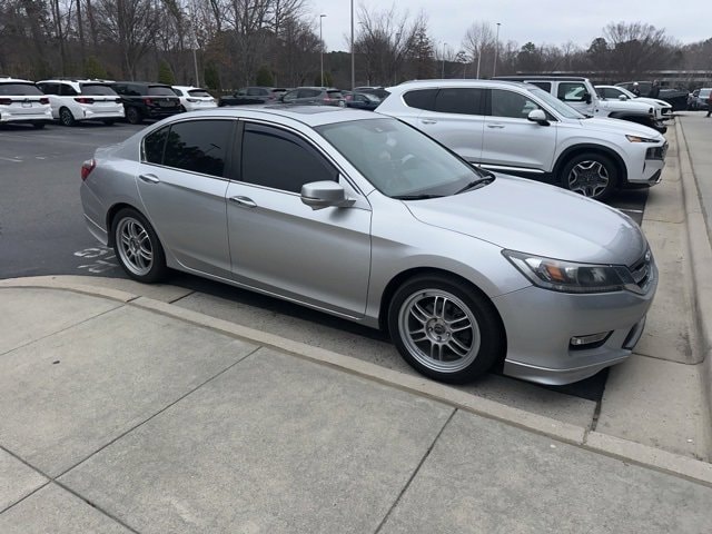 Used 2014 Honda Accord EX-L with VIN 1HGCR2F83EA111110 for sale in Cary, NC