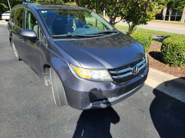 Used 2014 Honda Odyssey EX-L with VIN 5FNRL5H61EB058485 for sale in Cary, NC