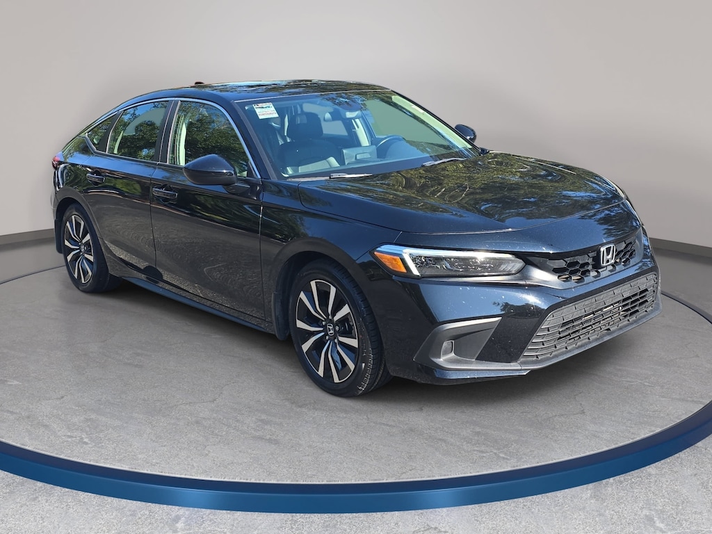 Certified 2024 Honda Civic EX-L Hatchback