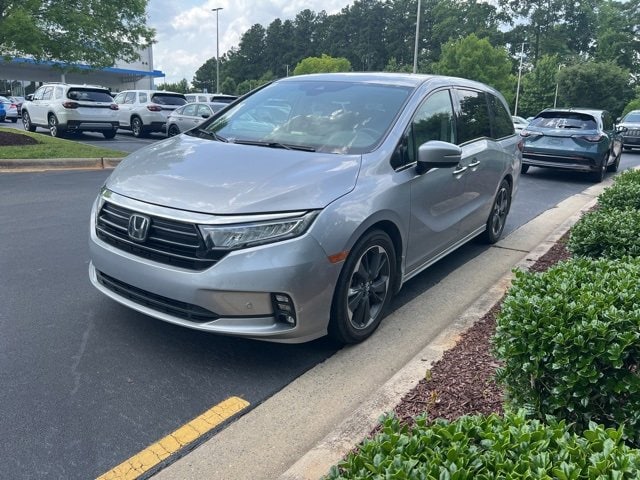 Certified 2022 Honda Odyssey Elite with VIN 5FNRL6H92NB014737 for sale in Cary, NC