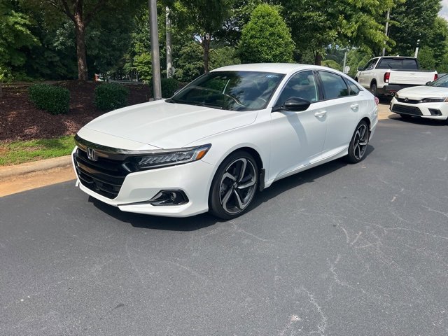 Used 2022 Honda Accord Sport with VIN 1HGCV1F31NA098173 for sale in Cary, NC