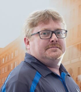 Staff member Kevin McFadden from ID_8cfcd69ba7f1