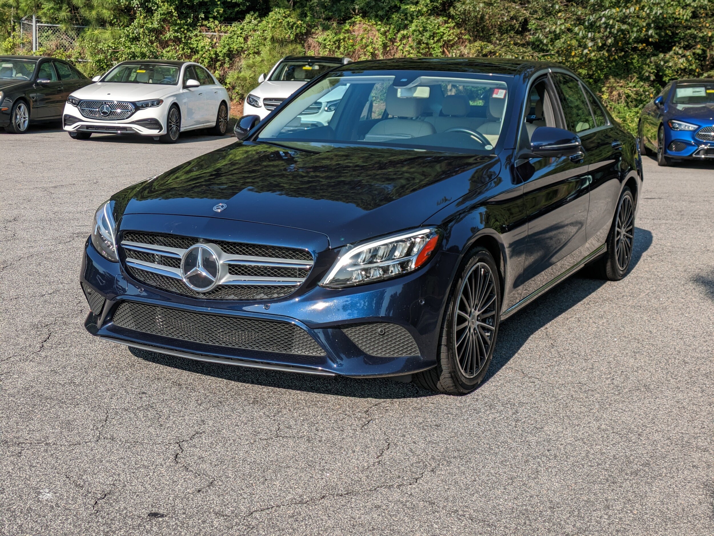 Used 2020 Mercedes-Benz C-Class Sedan C300 with VIN W1KWF8DB2LR589951 for sale in Raleigh, NC