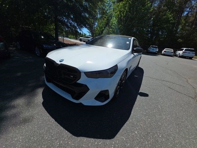 Certified 2025 BMW i5 M60 with VIN WBY43FK00SCW26530 for sale in Raleigh, NC