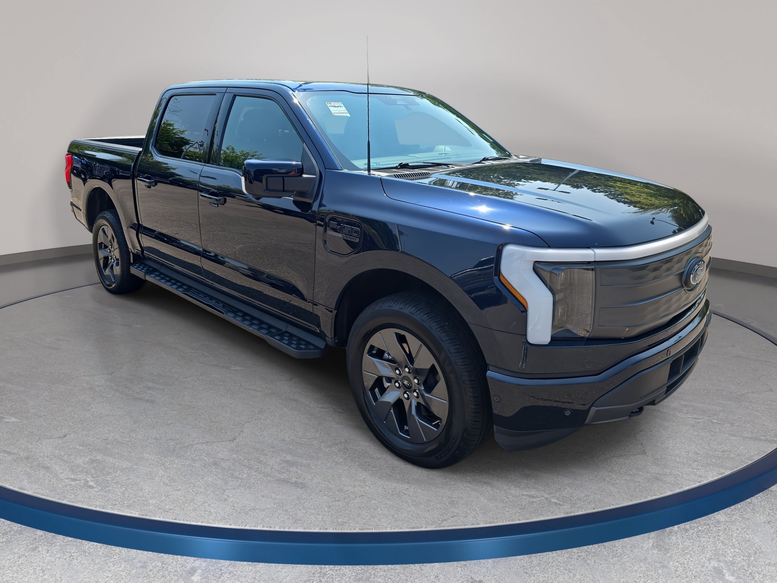 Used 2022 Ford F-150 Lightning Lariat with VIN 1FT6W1EV4NWG04187 for sale in Wendell, NC