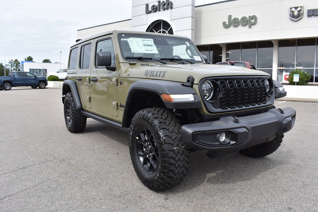 New 2026 Jeep Wrangler 4-DOOR WILLYS Sport Utility