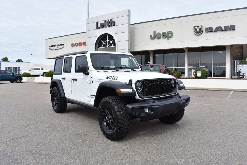 New 2026 Jeep Wrangler 4-DOOR WILLYS Sport Utility