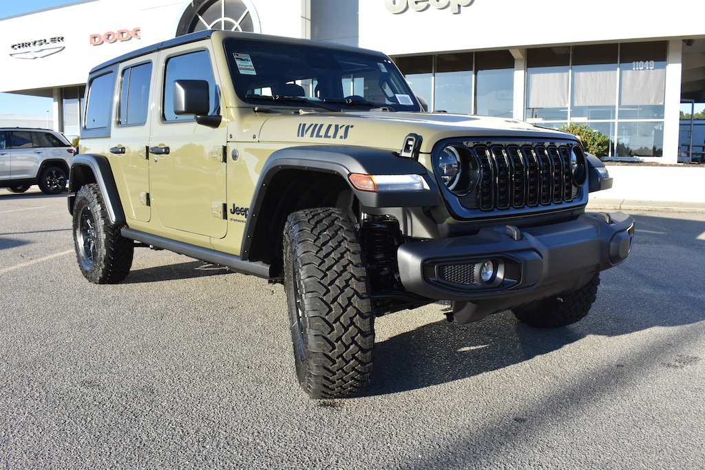 New 2026 Jeep Wrangler 4-DOOR WILLYS Sport Utility