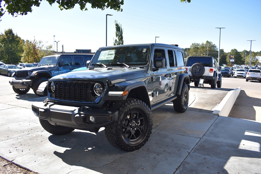 New 2026 Jeep Wrangler 4-DOOR WILLYS Sport Utility
