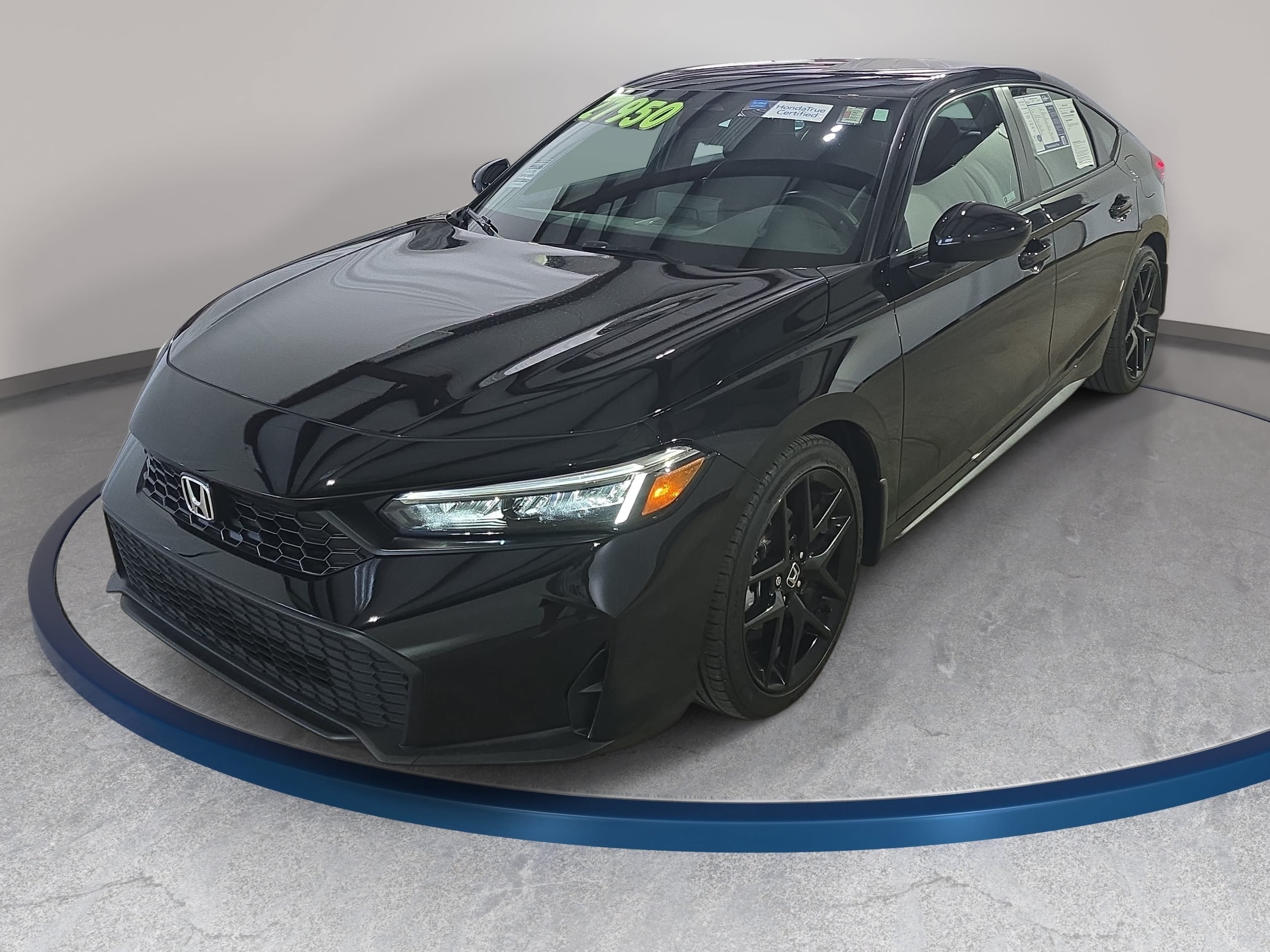 Crystal Black Pearl 2025 Honda Civic Hatchback Hatchback Front-Wheel Drive Continuously Variable Transmission