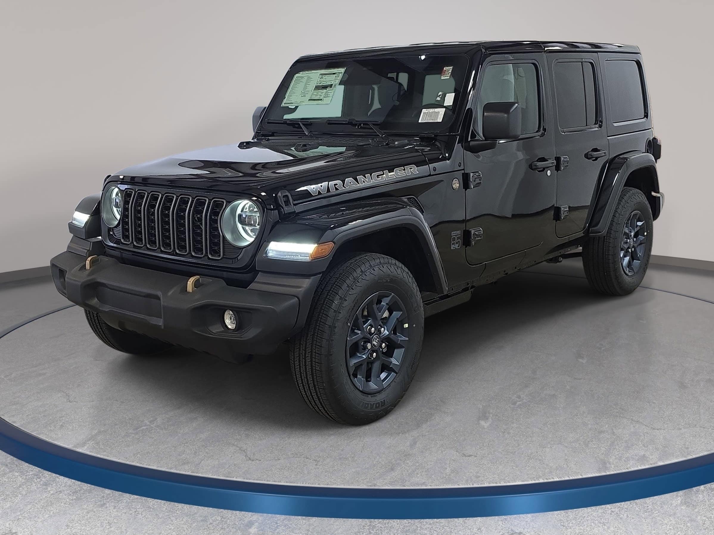 Black 2026 Jeep Wrangler SUV / Crossover Four-Wheel Drive 8-Speed Automatic
