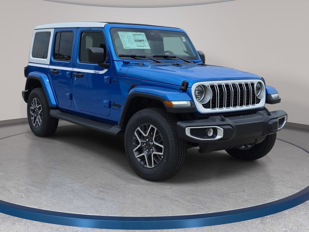 New 2026 Jeep Wrangler 4-DOOR SAHARA Sport Utility