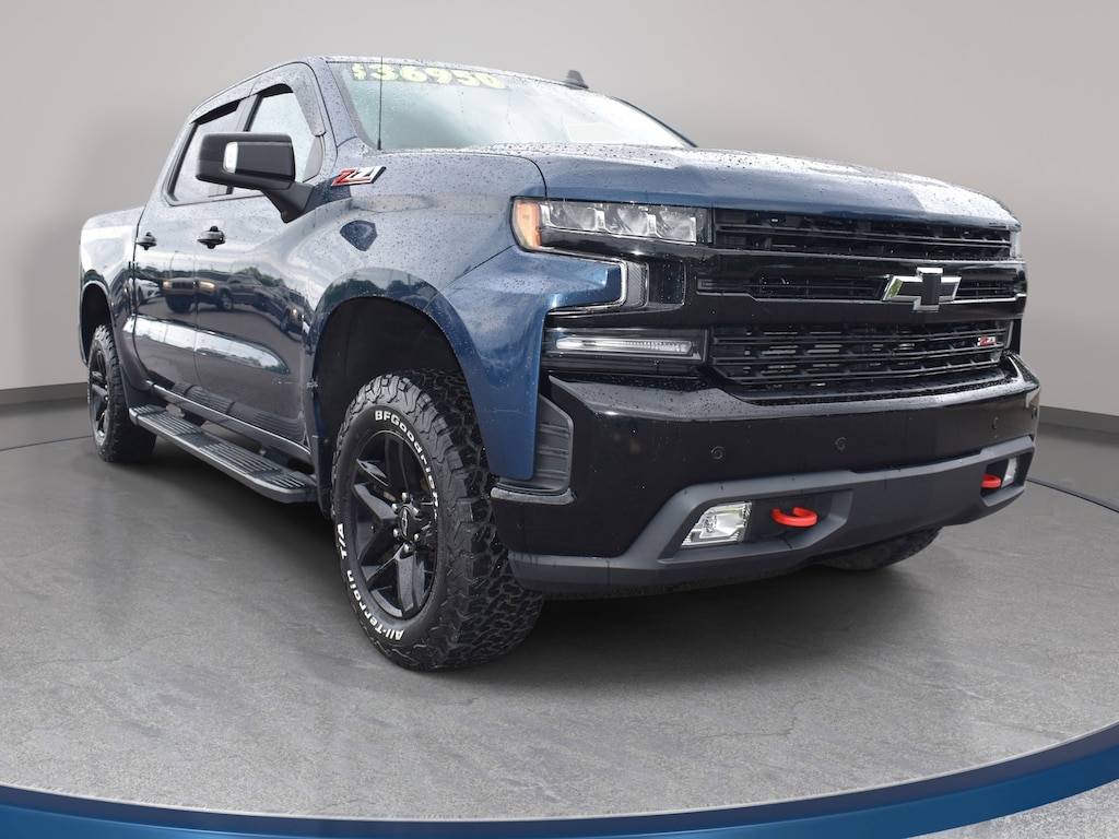 Used 2020 Chevrolet Silverado 1500 LT Trail Boss Truck Crew Cab