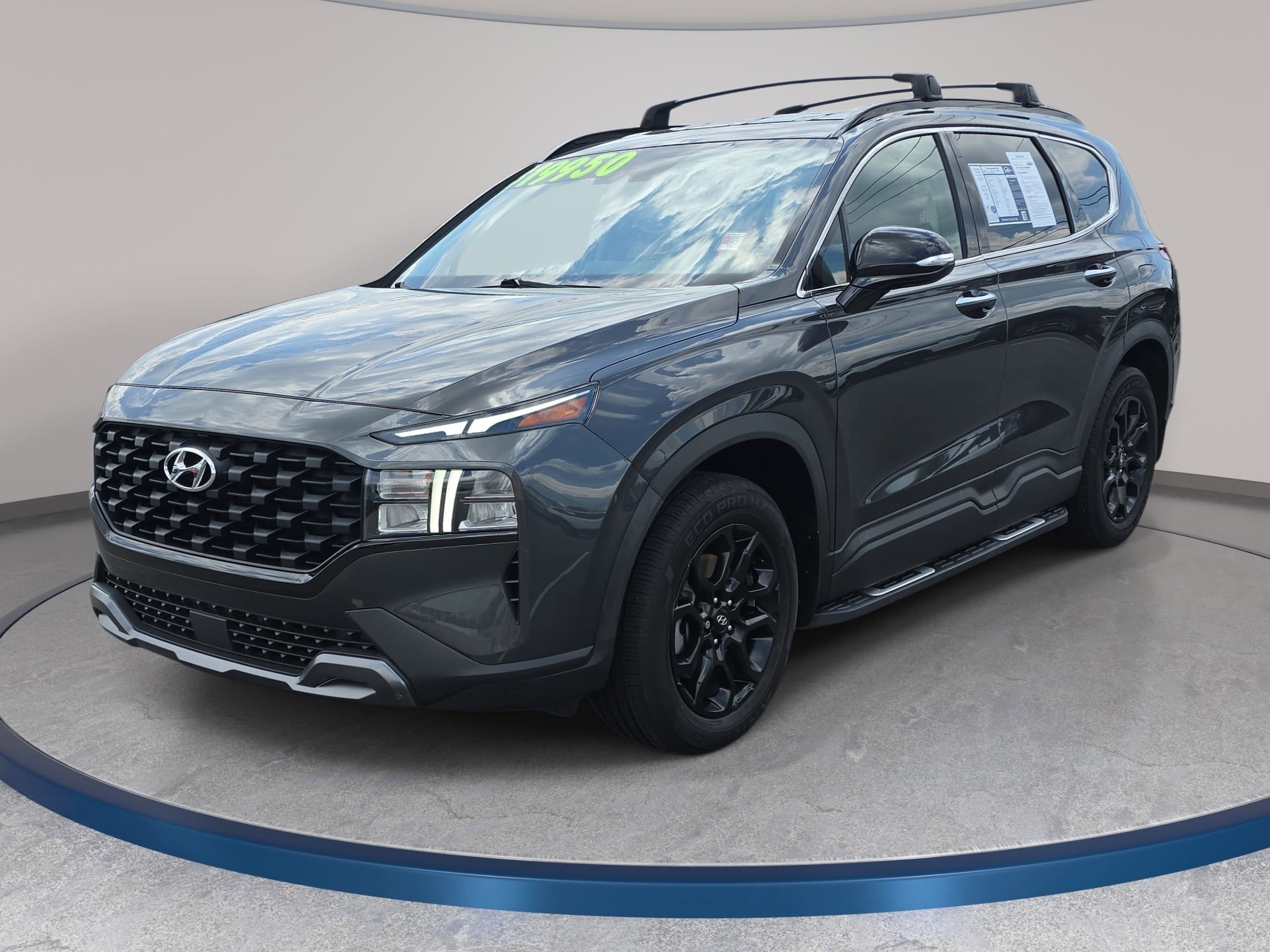 Portofino Gray 2022 Hyundai Santa Fe SUV / Crossover Front-Wheel Drive Automatic