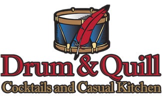 Drum and Quill Cocktails and Casual Kitchen Logo