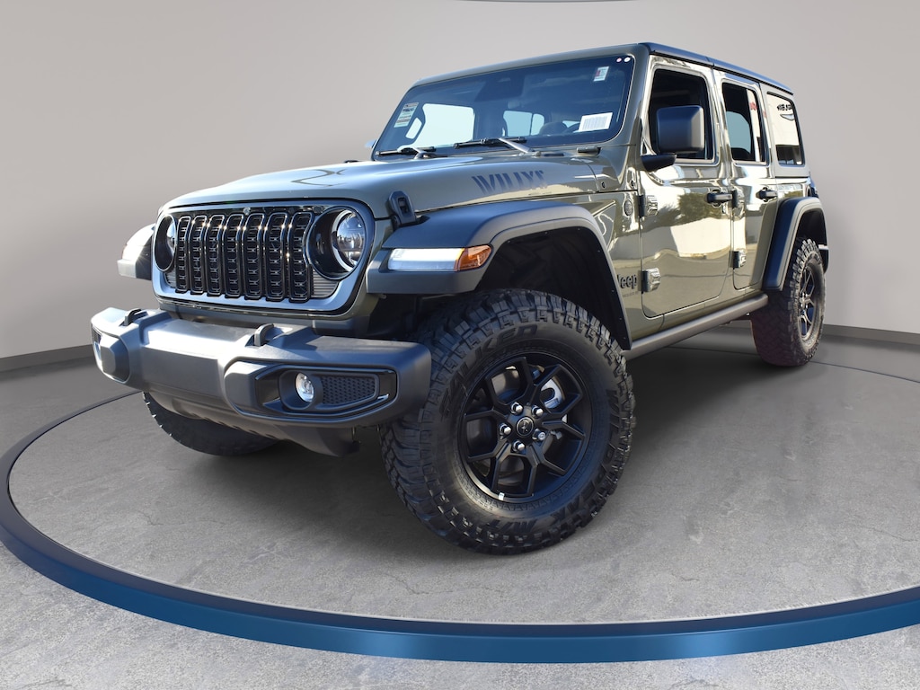 New 2026 Jeep Wrangler 4-DOOR WILLYS Sport Utility
