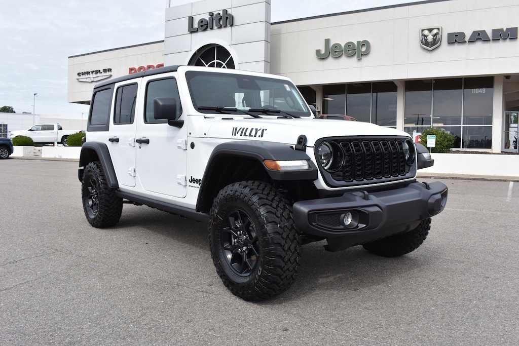 New 2026 Jeep Wrangler 4-DOOR WILLYS Sport Utility