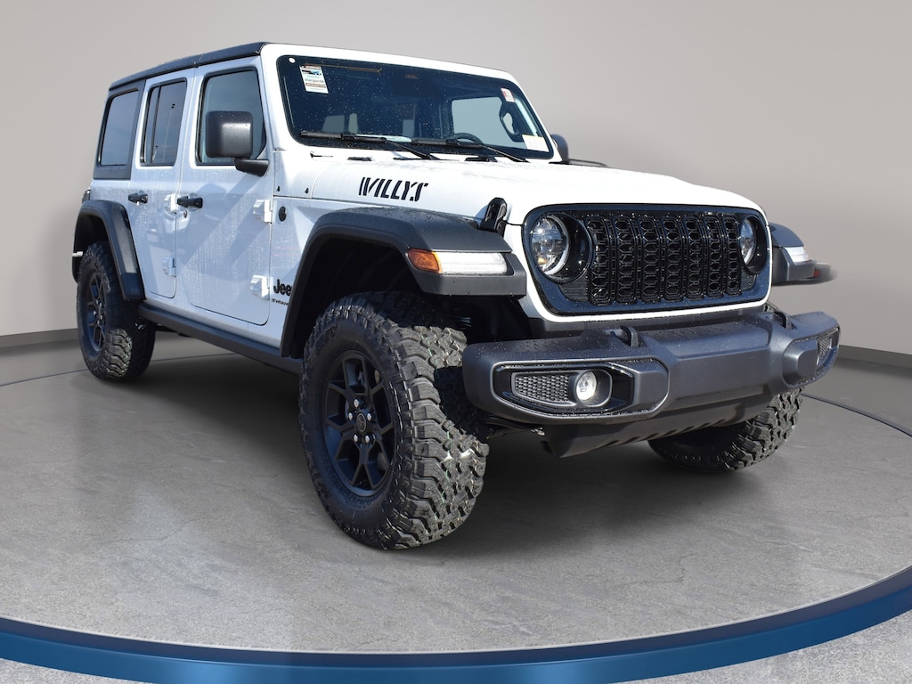 New 2026 Jeep Wrangler 4-DOOR WILLYS Sport Utility