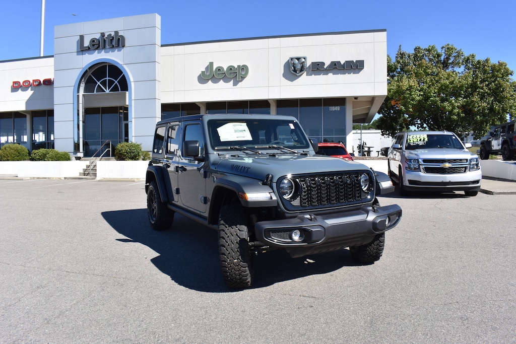 New 2026 Jeep Wrangler 4-DOOR WILLYS Sport Utility