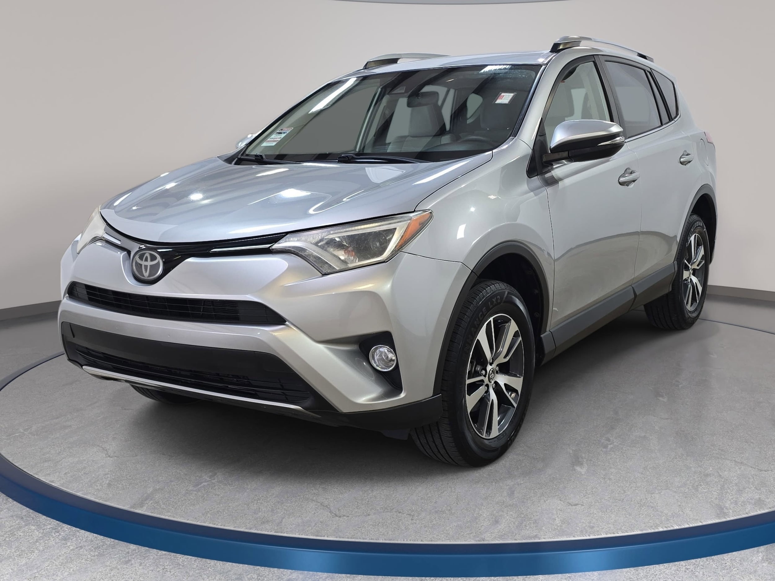 Silver Sky 2018 Toyota RAV4 SUV / Crossover Front-Wheel Drive Automatic