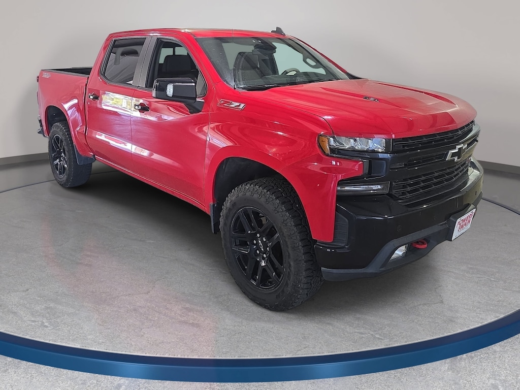 Used 2021 Chevrolet Silverado 1500 LT Trail Boss Truck Crew Cab