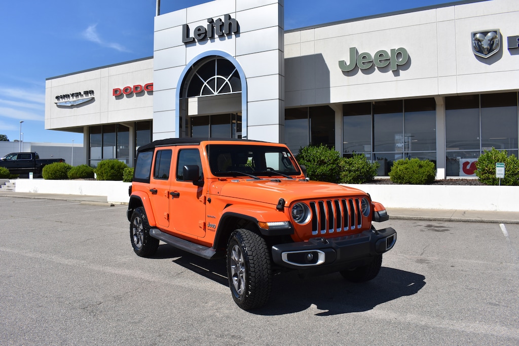 Used 2018 Jeep Wrangler Unlimited Sahara 4x4 SUV