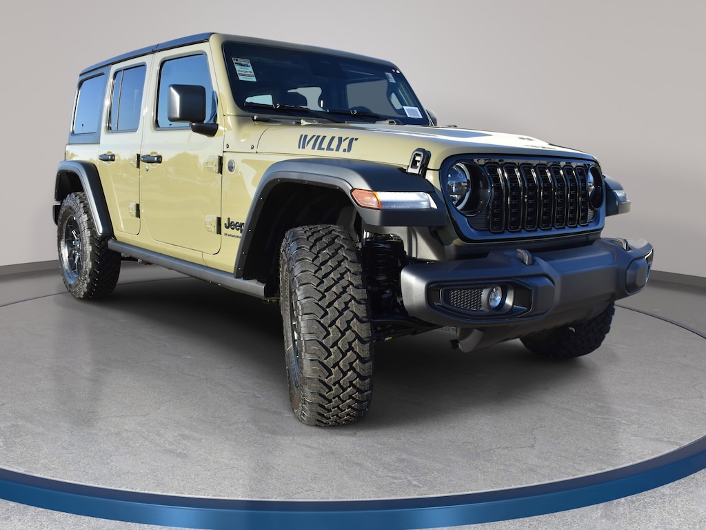 New 2026 Jeep Wrangler 4-DOOR WILLYS Sport Utility