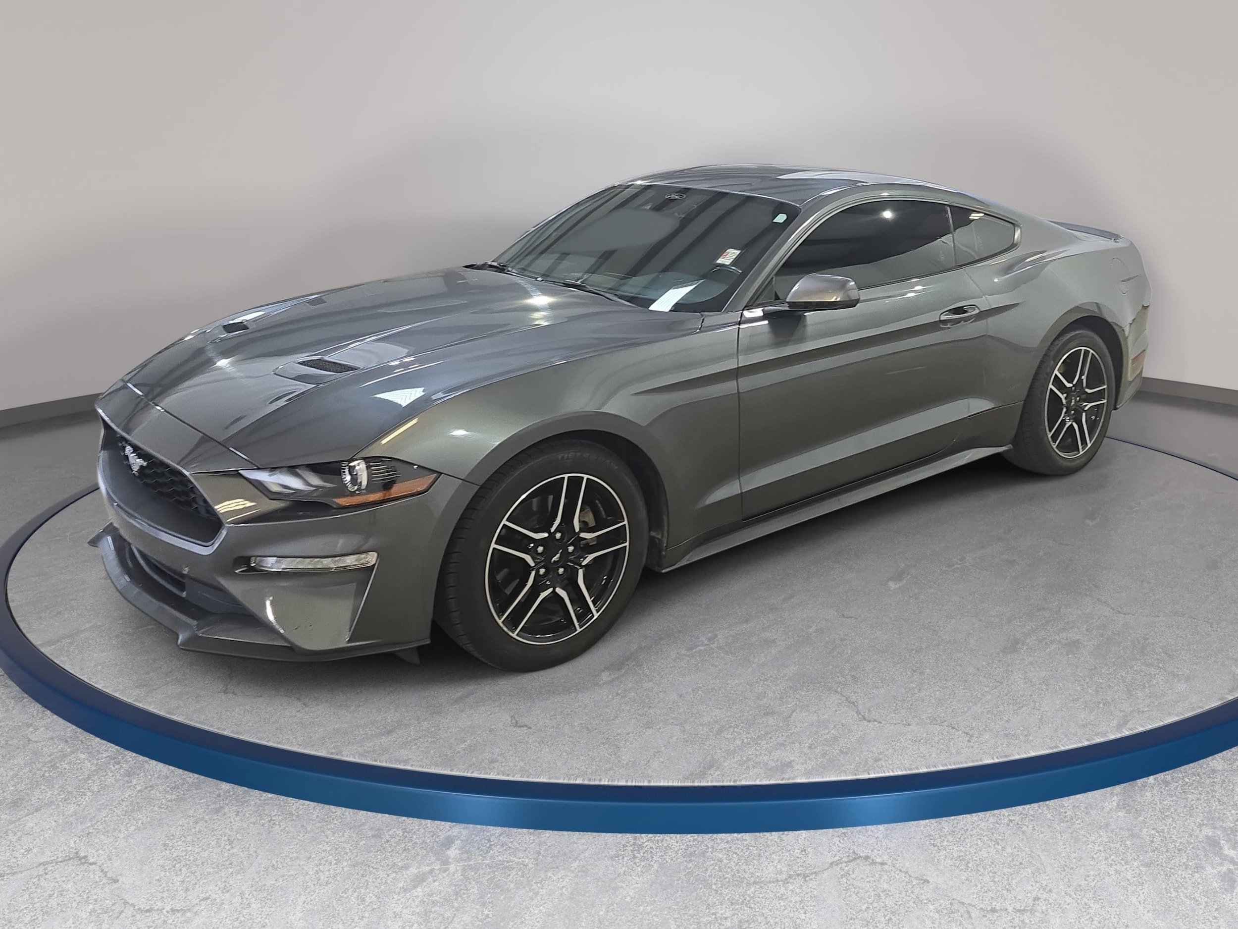 Gray Metallic 2023 Ford Mustang Coupe  Automatic