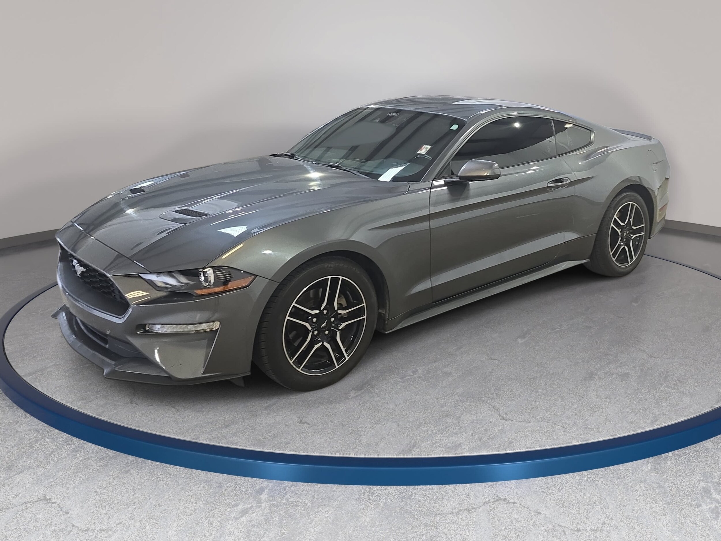 Gray Metallic 2023 Ford Mustang Coupe Automatic