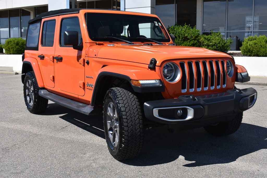 Used 2018 Jeep Wrangler Unlimited Sahara 4x4 SUV