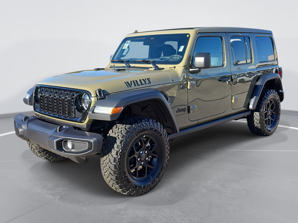 New 2026 Jeep Wrangler 4-DOOR WILLYS Sport Utility