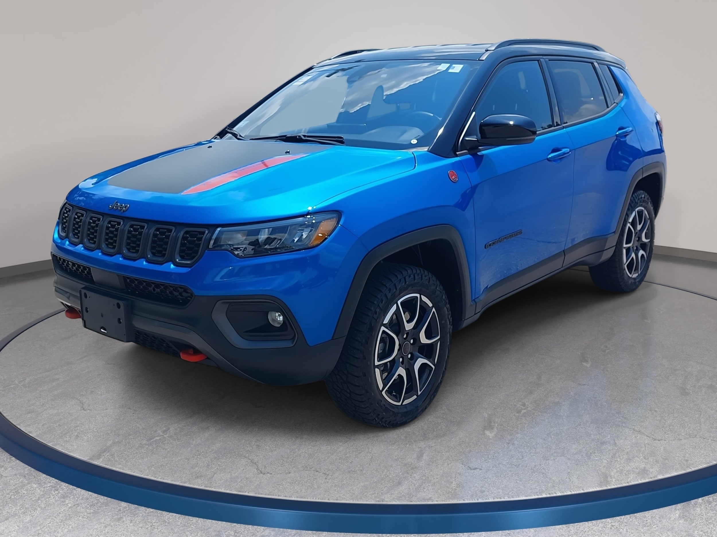 Hydro Blue Pearlcoat 2025 Jeep Compass SUV / Crossover Four-Wheel Drive Automatic
