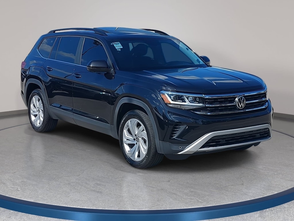 Used 2021 Volkswagen Atlas 3.6L V6 SE w/Technology 4MOTION SUV