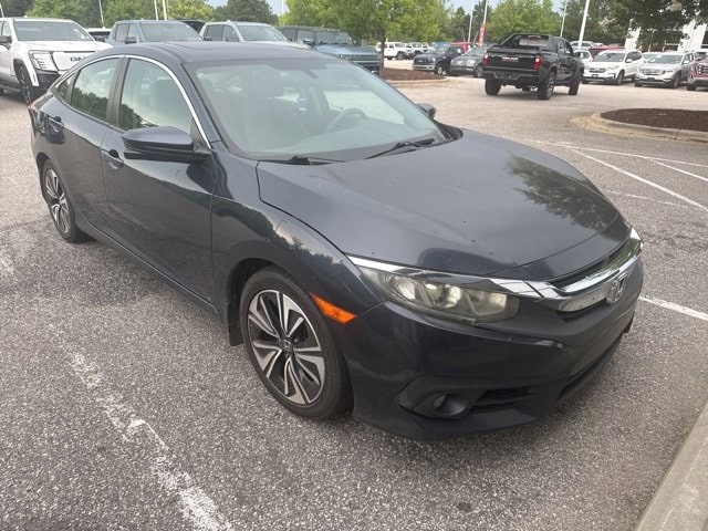 Used 2017 Honda Civic EX-T with VIN 19XFC1E33HE031949 for sale in Wendell, NC