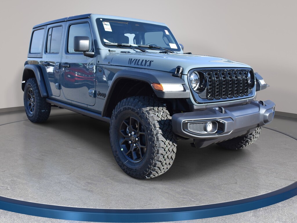 New 2026 Jeep Wrangler 4-DOOR WILLYS Sport Utility